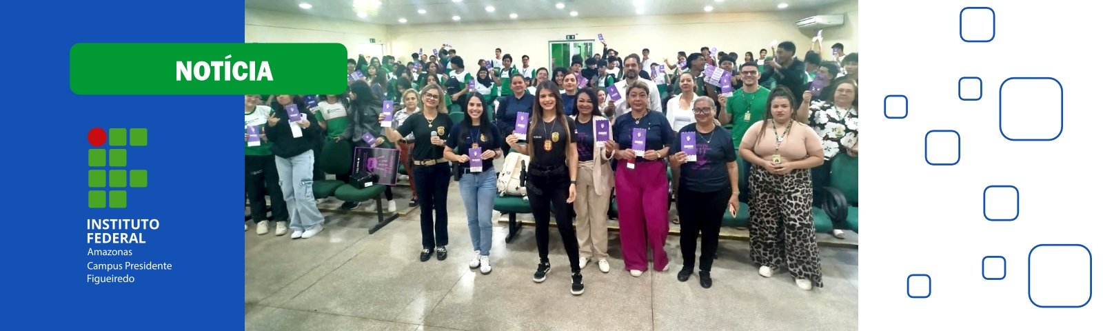 IFAM – Campus Presidente Figueiredo recebe palestra da Polícia Civil no âmbito da Operação Shamar