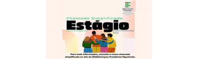 Chamada Simplificada Nº 04/2025 – Estágio Curricular Supervisionado - Ensino Superior