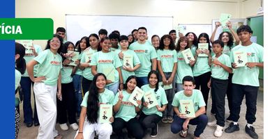 Entrega de materiais do Curso FIC Partiu IF no Campus Presidente Figueiredo